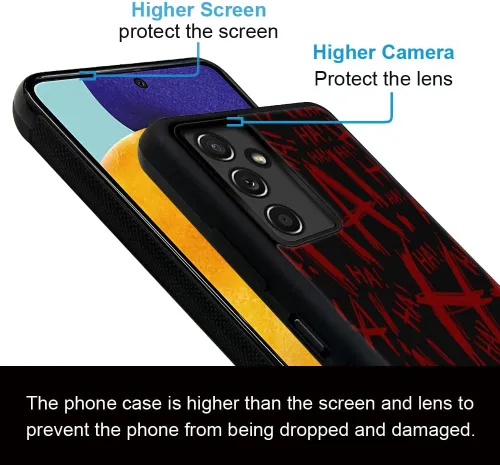 Miniatura 3 de Funda compatible con Samsung Galaxy A13, Joker Laughter - Funda protectora de goma de silicona suave antideslizante y a prueba de golpes para Joker