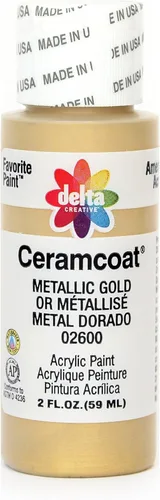 Miniatura 21 de Delta Creative Ceramcoat - Pintura acrílica metálica y perla en varios colores (2 onzas), color aguamarina Cool Pearl