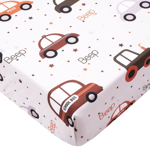 Miniatura 12 de Cloele Sábana Ajustable de Navidad para Cuna Biscuit para Niños y Niñas - Paquete de 1 Sábana de Guardería Santa Baby Sábana de Cama Acogedora