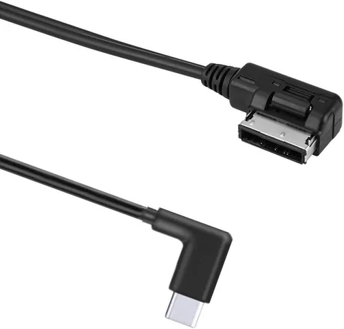 Miniatura 3 de AMI - Adaptador de interfaz musical tipo C, cable auxiliar para A3/A4/A5/A6/A8/S4/S6/Q5/Q7 (MMI 3G Plus) para 17 Pro 17 Pro Max Air 16 Pro 16 Pro