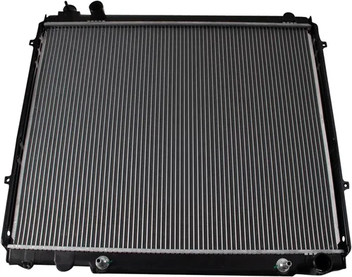 Miniatura 142 de TRQ Radiador de 1 fila de núcleo de aluminio de 26.5 pulgadas de ancho de núcleo compatible con Chevrolet Captiva Sport 2012-2015 Saturn Vue