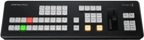Blackmagic Design ATEM Micro Panel de conmutación de transmisión en vivo con diseño intuitivo, control eficiente, 50 botones retroiluminados LED