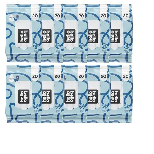 Miniatura 27 de Hello Bello Toallitas premium, diseñadas para pieles sensibles con extractos de manzanilla y aloe, Rosy Posy