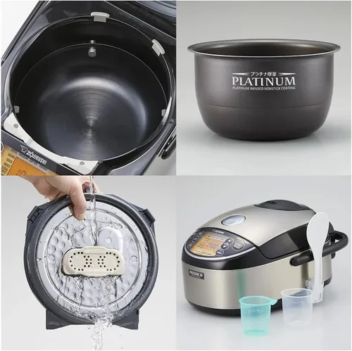 Miniatura 2 de Zojirushi Calefacción de inducción a presión cocina y calienta arroz