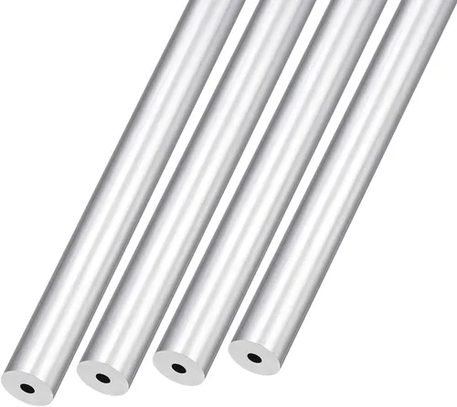 Miniatura 20 de METALLIXITY Tubo de aluminio 6063 (0.118 in de diámetro exterior x 0.079 in de diámetro interior x 11.811 in de largo), 4 piezas, tubo redondo