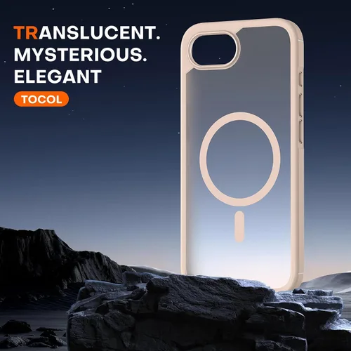 Miniatura 371 de TOCOL Funda para iPhone 11, compatible con Magsafe, protección completa de cámara, imanes integrados, protección contra caídas, funda translúcida
