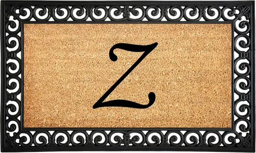 Miniatura 9 de Calloway Mills 104131830 Gabriel - Felpudo monograma, 18 x 30 pulgadas Letra B