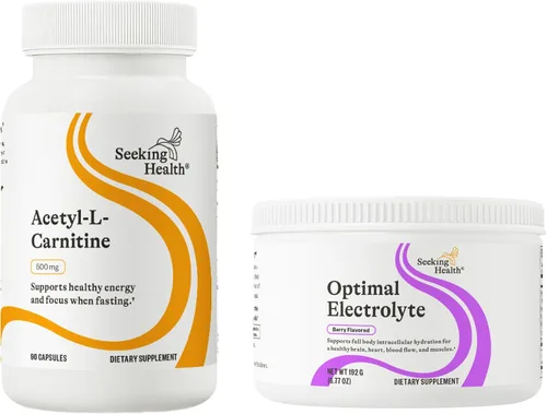 Miniatura 9 de Seeking Health Acetyl-L-Carnitine - Suplemento de acetil-L-carnitina - Apoya la energía, el metabolismo de las grasas saludables y la salud