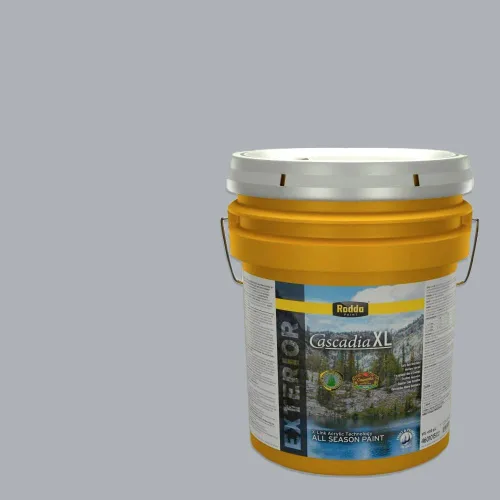 Miniatura 66 de Rodda Paint CASCADIA XL Pintura e imprimación satinada para exteriores en uno, cuarto de galón, Metropolis Mood