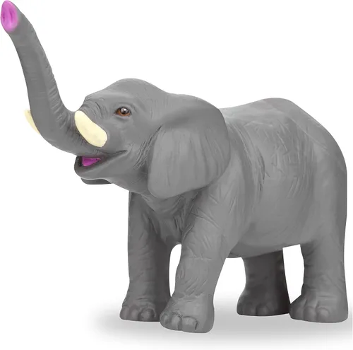 Miniatura 5 de Learning Minds - Juego de 8 figuras gigantes de animales de safari para niños pequeños Zoo Animals, Jungle Animals Figures, Toy Animals for Kids
