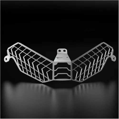 Miniatura 7 de Headlight Grill Guard Motorcycle Head Lights Protector Covers Headlamp Headlight Guard Grill for TRK 702 TRK702 TRK702X for TRK 702X 2022 2023 Black