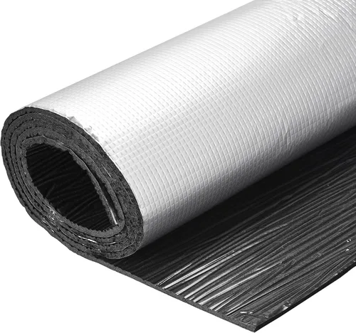 Miniatura 6 de uxcell Hoja de aislamiento, 1 mx1mx5 mm, papel de aluminio en relieve, impermeable, resistente al calor, barrera térmica, para pared de techo, tubo
