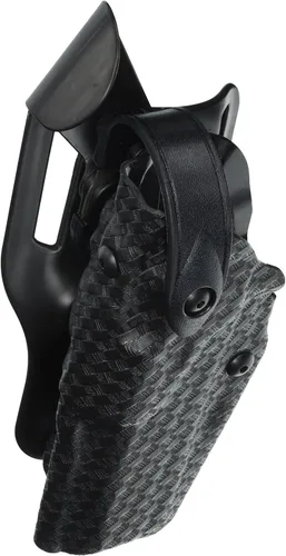 Miniatura 17 de Safariland 6360 ALS/SLS Mid-Ride Duty Rated Level III Retention Holster STX negro brillante.