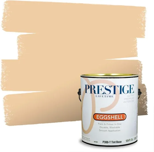 Miniatura 74 de PRESTIGE Pintura exterior e imprimación en uno, bronceado Aberdeen, plano, 1 galón