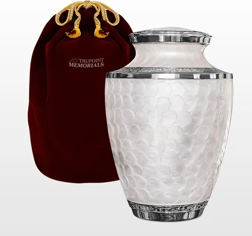 Miniatura 21 de Trupoint Memorials Urna Extra Grande para cenizas de adultos hombres o mujeres de hasta 330 libras - Urnas de cremación para cenizas humanas, urnas