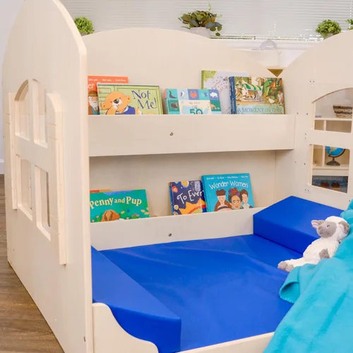 Miniatura 8 de Children’s Factory Children's Factory Value Line Rincón de Lectura para Niños, Estantería Infantil, Estantería para Niños Pequeños, Azul
