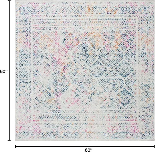 Miniatura 117 de Safavieh - Alfombra decorativa de la colección Tulum, modelo TUL264F, estilo marroquí, bohemio y desgastado, no suelta pelusa, para sala, vestíbulo
