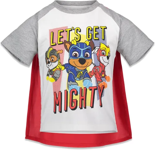 Miniatura 3 de Nickelodeon Paw Patrol Camiseta con capa y máscara