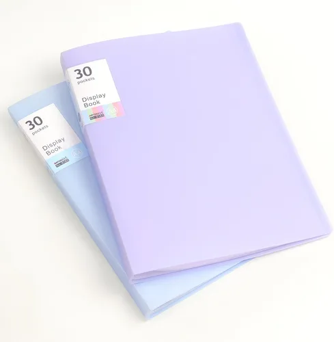 Miniatura 5 de Tamaki - Carpeta portafolio con fundas de plástico, carpeta de bolsillo con protectores de hojas transparentes, libro expositor de 60 páginas, libro