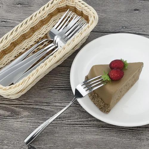 Miniatura 2 de Tenedores de ensalada de acero inoxidable de 16 piezas, tenedores de postre
