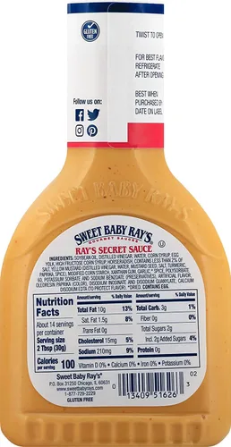 Miniatura 2 de Sweet Baby Ray's Salsa de inmersión, salsa secreta (14 onzas (paquete de 2)