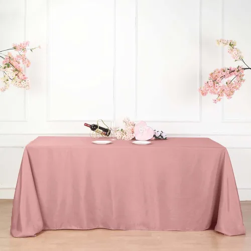Miniatura 125 de Efavormart - Mantel redondo de poliéster de 108 pulgadas, 108 pulgadas, para bodas, fiestas, banquetes, restaurantes, color verde manzana