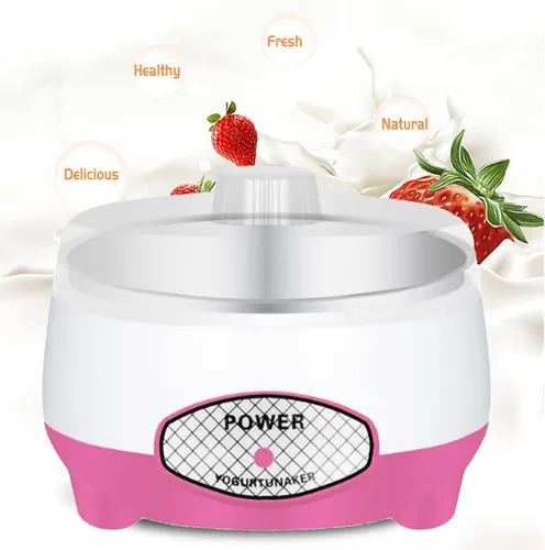 Miniatura 2 de Máquina para hacer yogur, máquina para hacer yogur griego, fabricante de yogur con olla interior de acero inoxidable, máquina automática de yogur