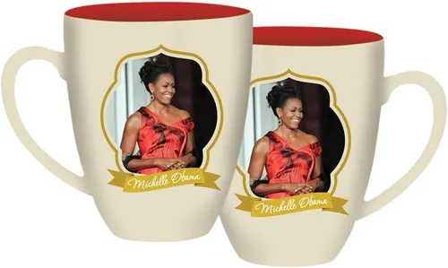 Miniatura 21 de African American Expressions - Taza Maya Angelou Barack Obama Legends Unite (15 oz.) CHMUG47, color negro