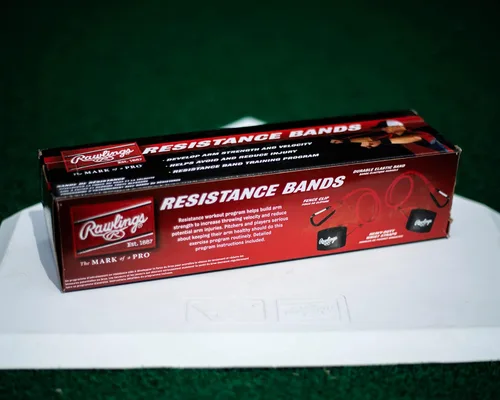 Miniatura 5 de Rawlings Bandas de resistencia Bandas de entrenamiento de béisbol/softbol de lanzamiento rápido