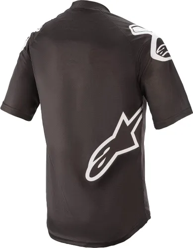 Miniatura 2 de Alpinestars Racer v2 - Maillot de manga corta para bicicleta, color negro y blanco