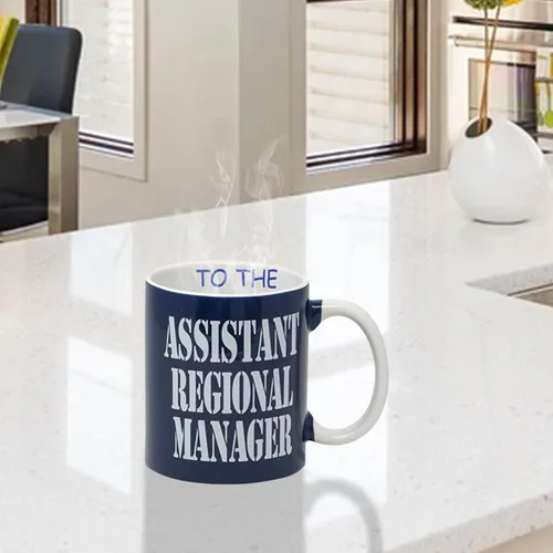 Miniatura 3 de Funny Guy Mugs Assistant To The Regional Manager - Taza de café de cerámica de 11 onzas, taza de café divertida ideal para mujeres y hombres, taza