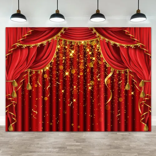 Miniatura 7 de Telón de fondo para decoración de discoteca, retro brillante, fiesta de los años 70, 80, 90, temática de escenario, danza, decoración de fiesta