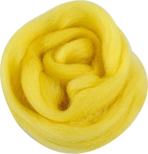 Miniatura 13 de 24 tipos de lana rosa, 4.23 oz (120 g), adecuado para fieltro húmedo y fieltro de aguja de telas hiladas de lana. Un paquete de prueba está Tonos