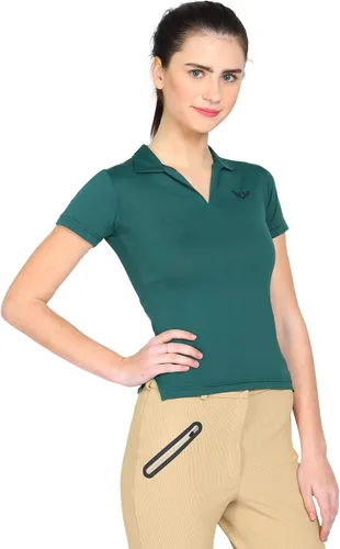 Miniatura 2 de TuffRider Polo de manga corta Taylor para mujer