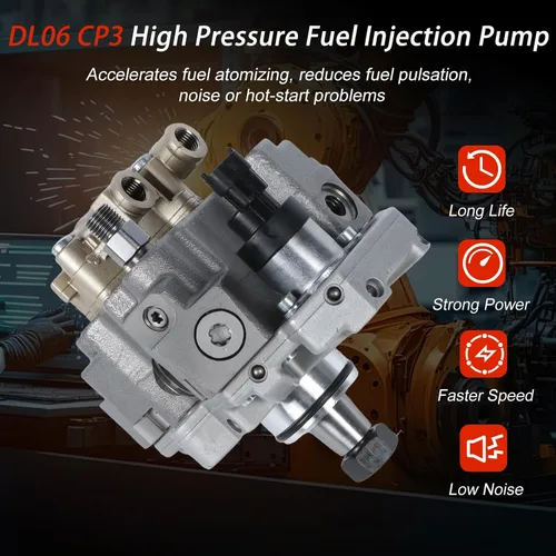 Miniatura 2 de 0445020067 65.10501-7005A 65.10501-7005 CP3 Bomba de inyección de combustible para Doosan DL06 DL200 DL250 DX140W DX180 DX190W DX210W DX225 DX225