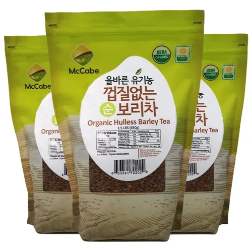Miniatura 11 de McCabe Cebada perlada orgánica para bebé, grano de cebada perlada, certificado USDA y CCOF, producto de Estados Unidos, 3 libras (48 onzas)