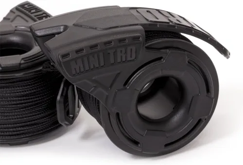 Miniatura 2 de Atwood Rope MFG Dispensador de micro cables. Prueba de 125 pies negro de 100 libras. Mini TRD Prueba de 125 pies, 100 libras, Mini TRD