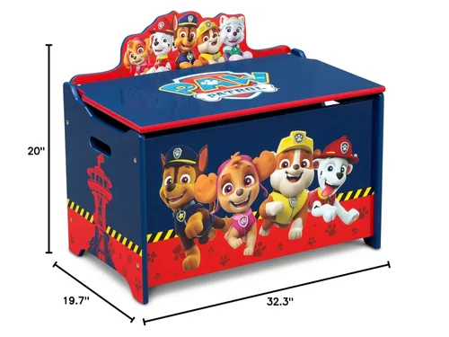 Miniatura 8 de Delta Children Caballete y estación de juegos para niños, ideal para artes y manualidades, educación en casa y más, Nick Jr. PAW Patrol