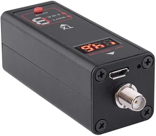 Miniatura 8 de Medidor de energía y SWR de mano,100W Mini Digital VHF UHF SMA Hembra Potencia y SWR Medidor,Medidor de walkietalkie de mano, Medidor SWR