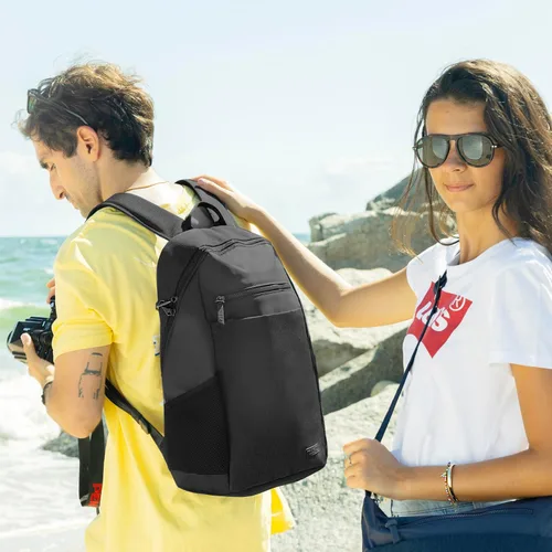 Miniatura 16 de Travelon Mochila antirrobo Metro con bolsa de bloqueo RFID