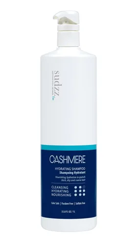 Miniatura 8 de SUDZZFX Champú hidratante de cachemira + paquete de muestras para el cuidado del cabello, sin sulfatos, champú seguro para el color (10.1 onzas)