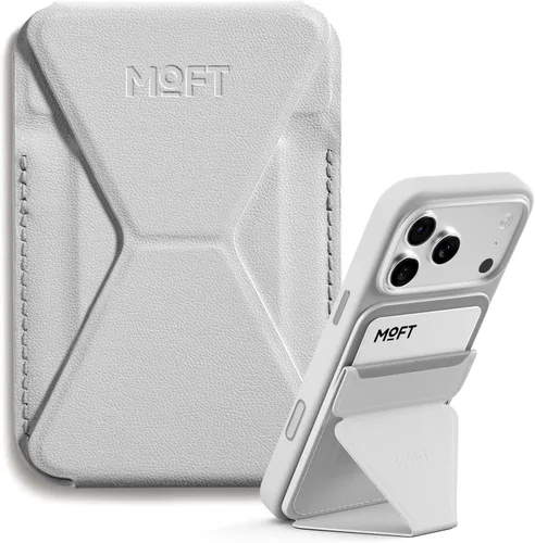 Miniatura 36 de MOFT Soporte magnético para cartera compatible con iPhone serie 17/16/15/14/13/12, ajuste de ángulo y soporte de teléfono compatible con MOVAS