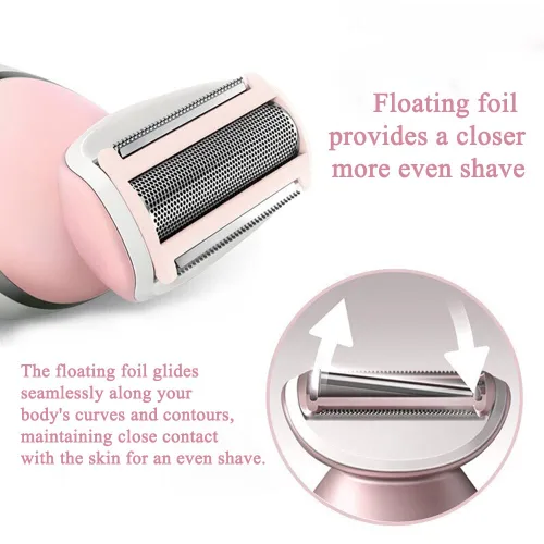 Miniatura 4 de BRL140 - Cabezal de repuesto compatible con Philips SatinShave Advanced BRL140 BRL130 - Cabezal de repuesto para afeitado húmedo y seco, hoja de Rosa