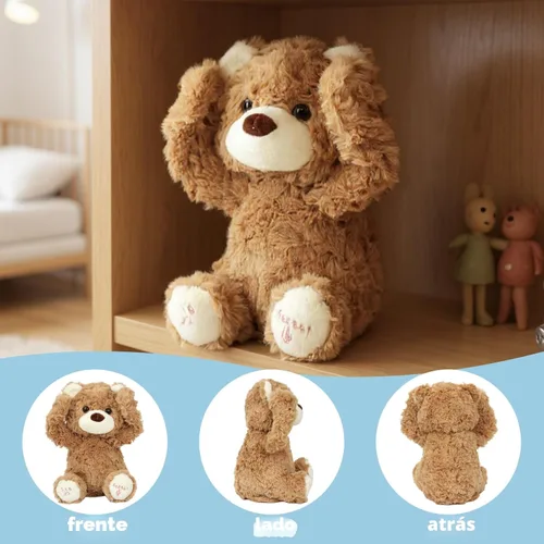 Miniatura 2 de Hopearl Oso de Peluche Interactivo Peek A Boo Repite lo que Dices Oso de Peluche Musical que Canta y Habla Animal de Peluche Adorable Eléctrico