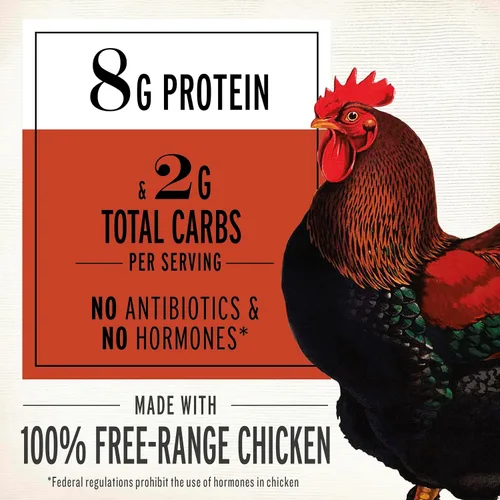 Miniatura 2 de EPIC Tira de pollo, sriracha, apto para dietas cetogénicas, sin gluten, aperitivos proteicos, 0.8 onzas