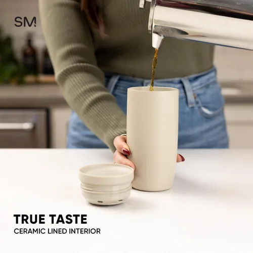Miniatura 5 de Simple Modern Wicked Signature Voyager Vaso térmico de café de viaje de 16 oz con tapa de 360° Regalos para mujeres y hombres Taza de café