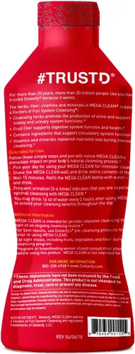 Miniatura 3 de Limpiador herbal Mega Clean Natural Tropical Flavor, 0.3 gal