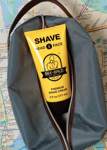 Miniatura 8 de Bee Bald Crema de Afeitar Premium SHAVE se Aplica Ligera y Suave, Increíblemente Tersa y Rápida Tanto para la Cara como para la Cabeza, 6 Fl Oz