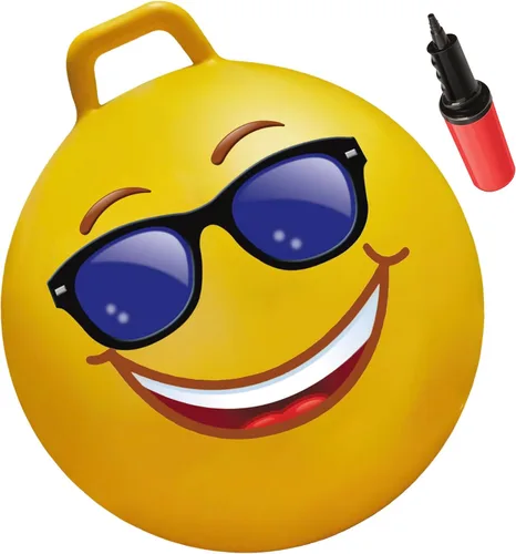 Miniatura 10 de Waliki Emoji 3 Pelota de Ejercicio y Fitness, 18"/45cm, Tamaño Perfecto para Niños de 3 a 6 Años, Fácil de Inflar, Probada en Seguridad
