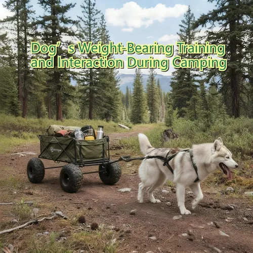 Miniatura 4 de Arnés de perro para tirar de peso para perros, arnés de tracción para perros para trineo y entrenamiento de correr (verde bosque, M)